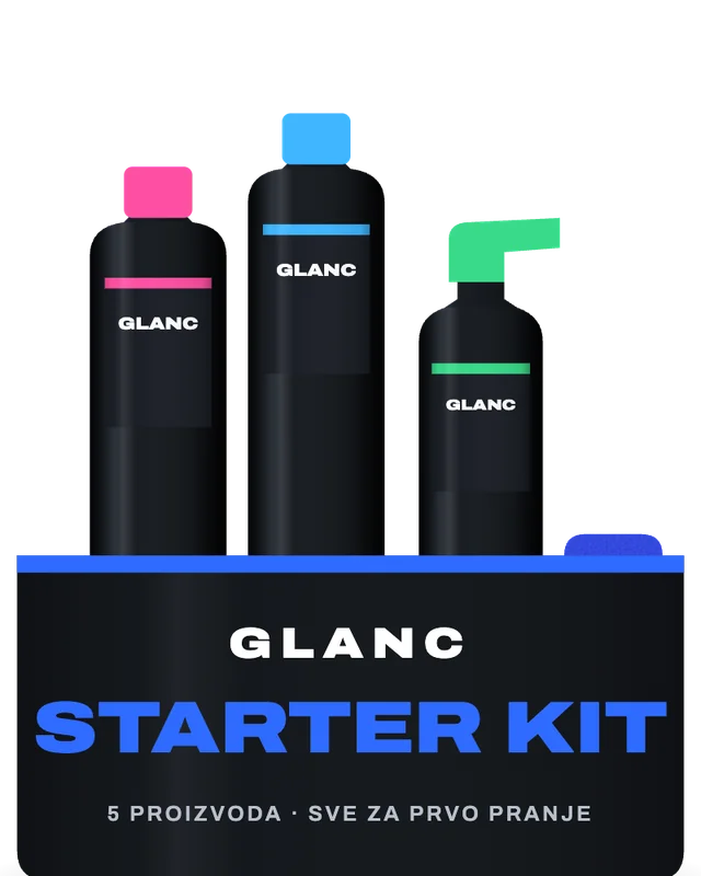 Starter Kit: pjena, šampon, Quick Detailer i krpe